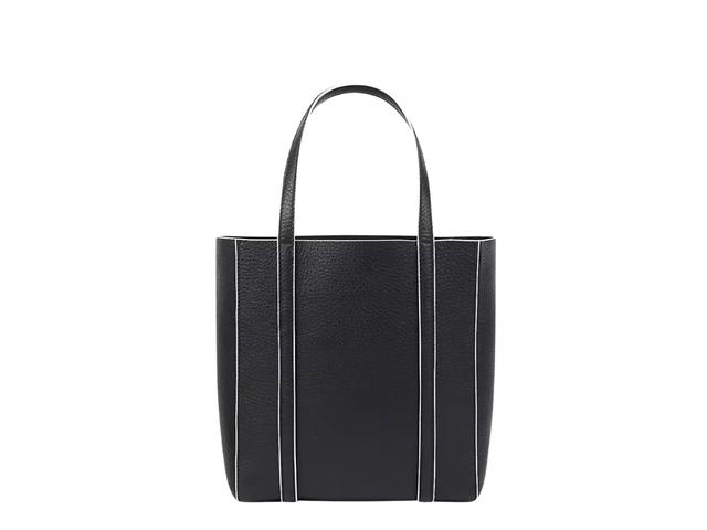 Balenciaga Balenciaga Everyday XXS Tote Bag In Calfskin Black White - view 2