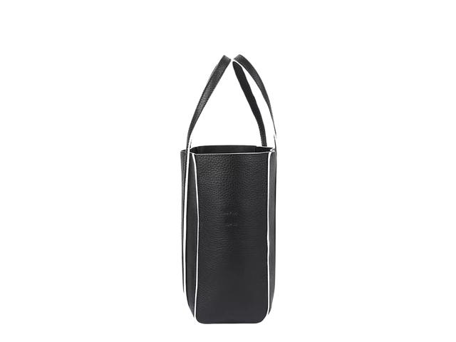Balenciaga Balenciaga Everyday XXS Tote Bag In Calfskin Black White - view 3