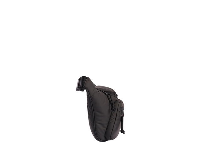 Balenciaga Balenciaga Explorer Beltpack In Black Puffy Coated Light Nylon With Matte Black Hardware - view 3