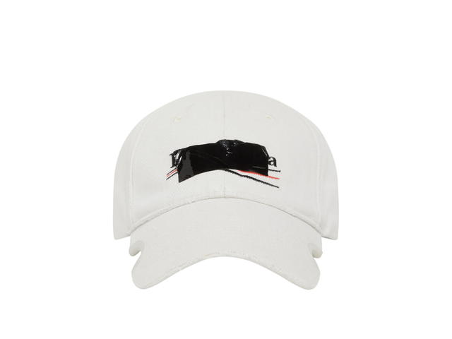 Balenciaga Balenciaga Gaffer Cap In Light Beige Cotton Drill - view 1