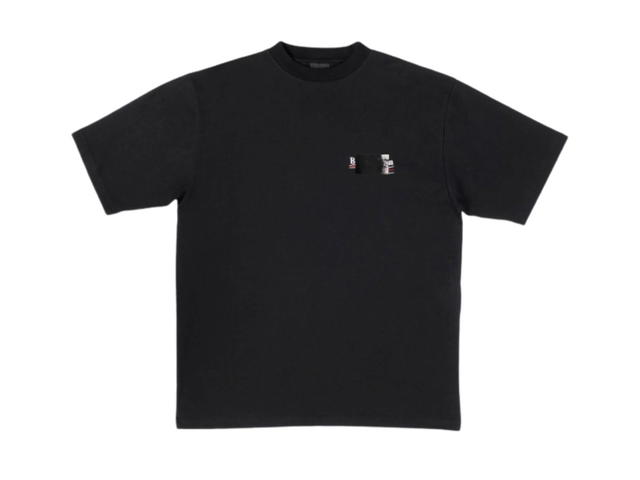 Balenciaga Balenciaga Gaffer T-Shirt Large Fit Black - view 1