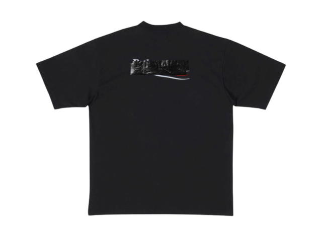 Balenciaga Balenciaga Gaffer T-Shirt Large Fit Black - view 2