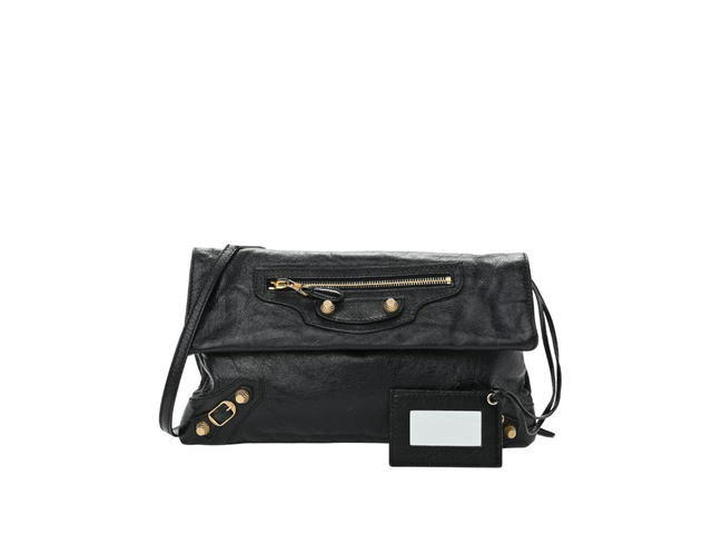 Balenciaga Balenciaga Giant 12 Gold Envelope Strap Lambskin Black - view 1