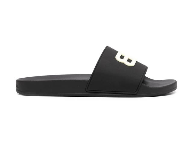 Balenciaga Balenciaga Glow In The Dark BB Logo Slides - view 1