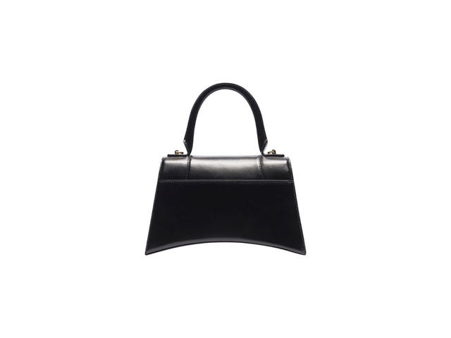 Balenciaga Balenciaga Hourglass Small Handbag Box In Shiny Calfskin Black - view 2