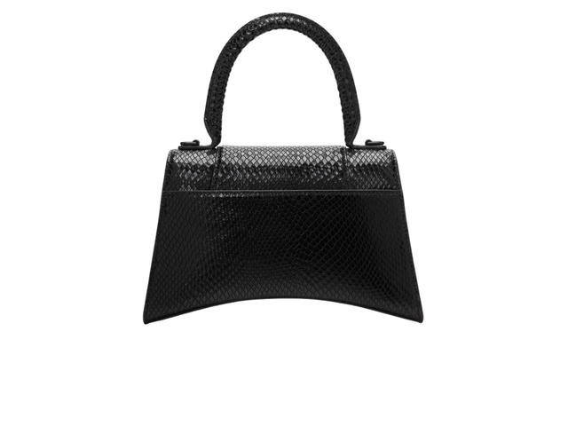 Balenciaga Balenciaga Hourglass Small Tote Bag In Snake Black - view 2