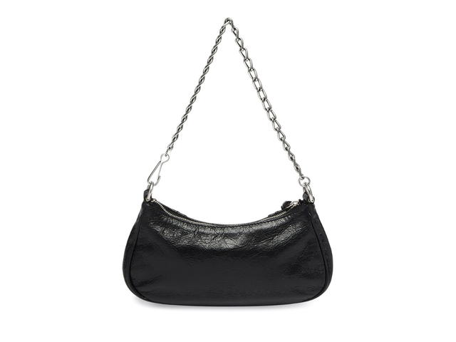 Balenciaga Balenciaga Le Cagole Mini Bag With Chain In Black Arena Lambskin With Aged-Silver Hardware - view 2