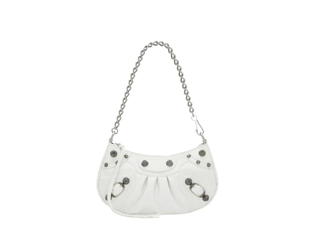 Balenciaga Balenciaga Le Cagole Mini Bag With Chain In Off White