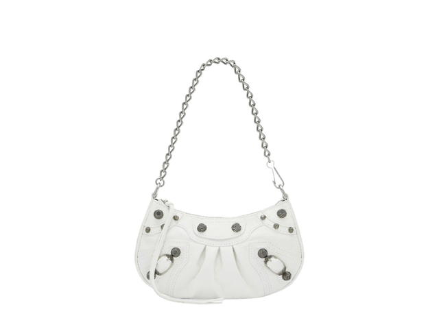 Balenciaga Balenciaga Le Cagole Mini Bag With Chain In Off White - view 1