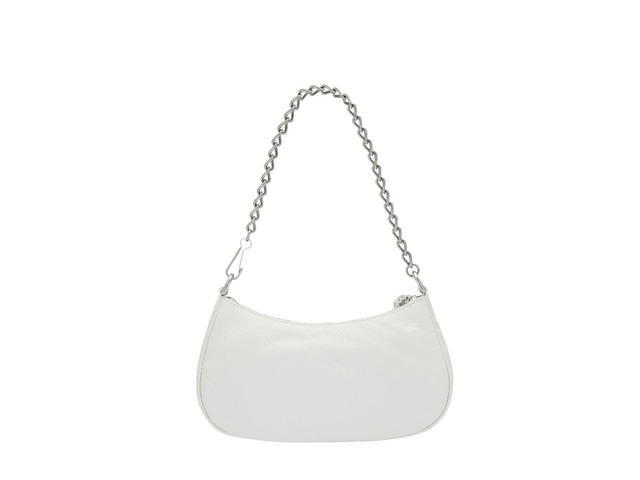 Balenciaga Balenciaga Le Cagole Mini Bag With Chain In Off White - view 2