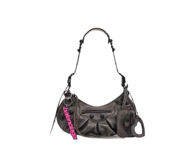 Balenciaga Balenciaga Le Cagole Small Bag In Black Used Calfskin With Black Matte Hardware - view 1