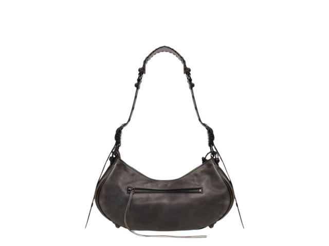 Balenciaga Balenciaga Le Cagole Small Bag In Black Used Calfskin With Black Matte Hardware - view 2