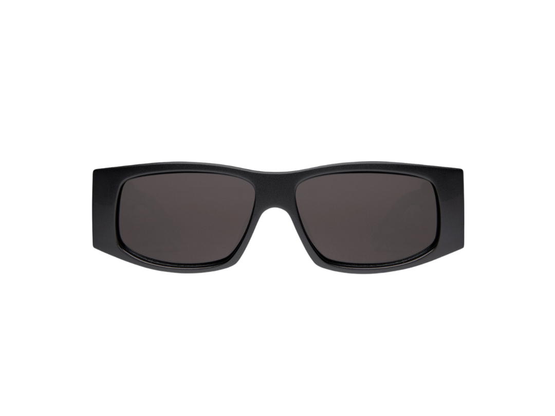 Balenciaga Balenciaga Led Frame Sunglasses In Black Nylon With Black Lenses