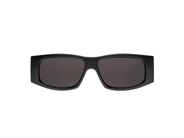 Balenciaga Balenciaga Led Frame Sunglasses In Black Nylon With Black Lenses - view 1