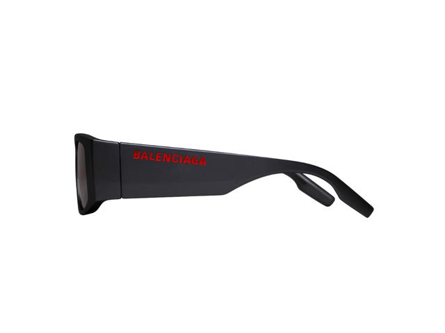 Balenciaga Balenciaga Led Frame Sunglasses In Black Nylon With Black Lenses - view 2