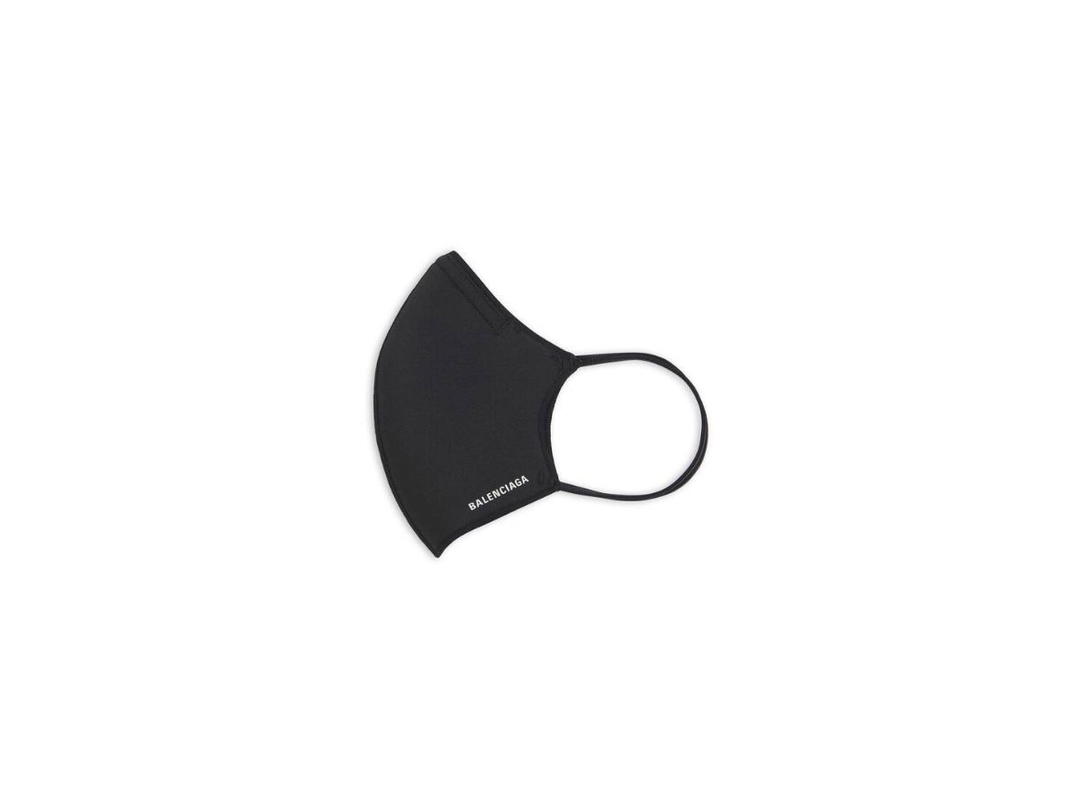 Balenciaga Balenciaga Logo Care Mask Black