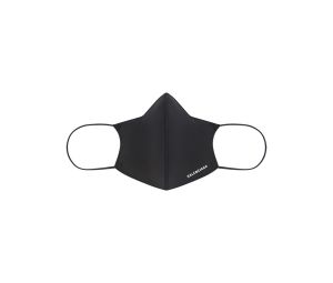 Balenciaga Balenciaga Logo Care Mask Black - view 2