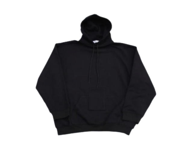 Balenciaga Balenciaga Logo Hoodie Black - view 2