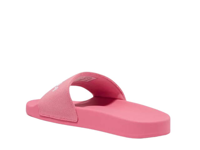 Balenciaga Balenciaga Logo Pool Slides In Rubber Pink - view 2