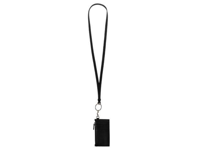 Balenciaga Balenciaga Logo Print Lanyard Cardholder - view 2
