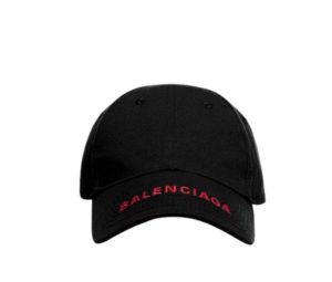 Buy Balenciaga Logo Visor Cap Black-Red at Sasom – Authentic and Ready to Ship