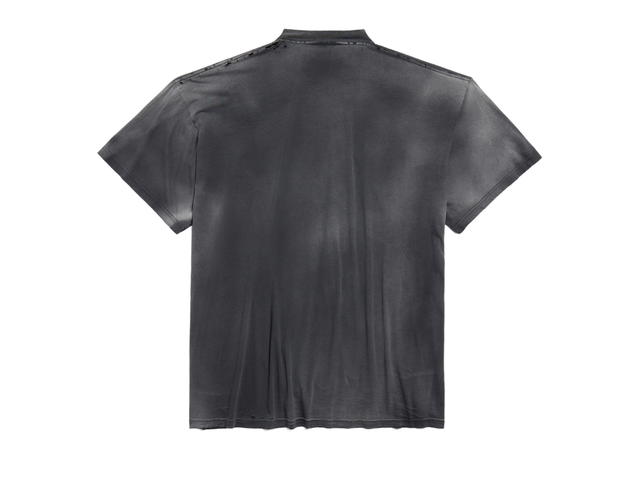Balenciaga Balenciaga Men's Not Been Done T-shirt Oversized Black - view 2