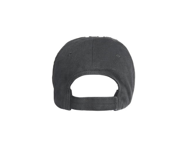 Balenciaga Balenciaga Mirror Balenciaga Cap In Black-White Cotton Drill - view 3