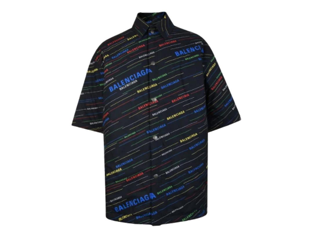 Balenciaga Balenciaga Multicolor All Over Shirt