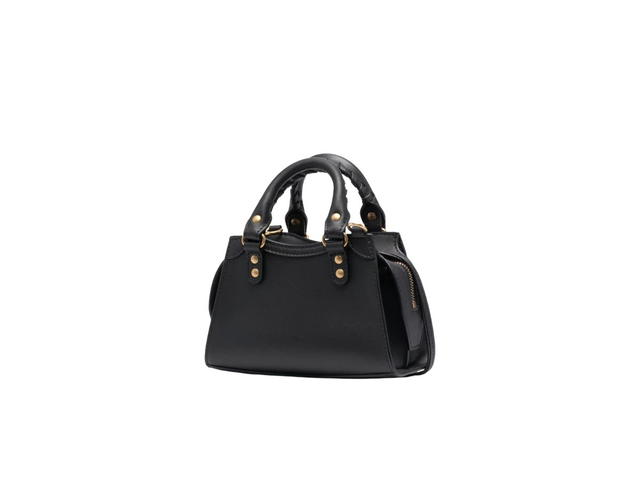 Balenciaga Balenciaga Nano Neo Classic City Bag In Calfskin With Gold Hardware Black - view 2