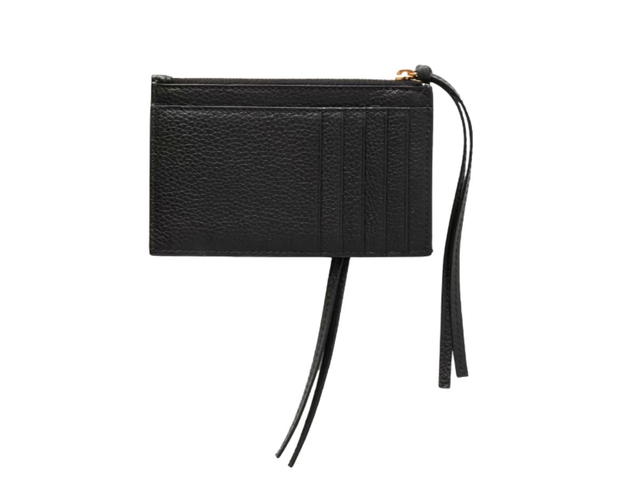 Balenciaga Balenciaga Neo Classic Textured-Leather Cardholder Black - view 2