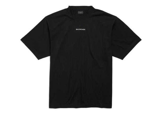 Balenciaga Balenciaga New Balenciaga Back T-shirt Medium Black - view 1