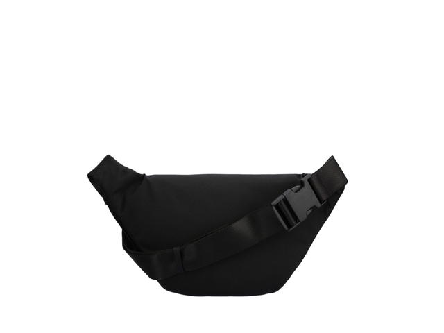 Balenciaga Balenciaga Nylon Embroidered Belt Bag In Elastane-Cotton With Silver-tone Metal Hardware Black - view 2