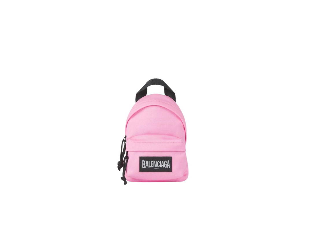 Balenciaga Balenciaga Oversized Mini Backpack In Recycled Nylon Pink