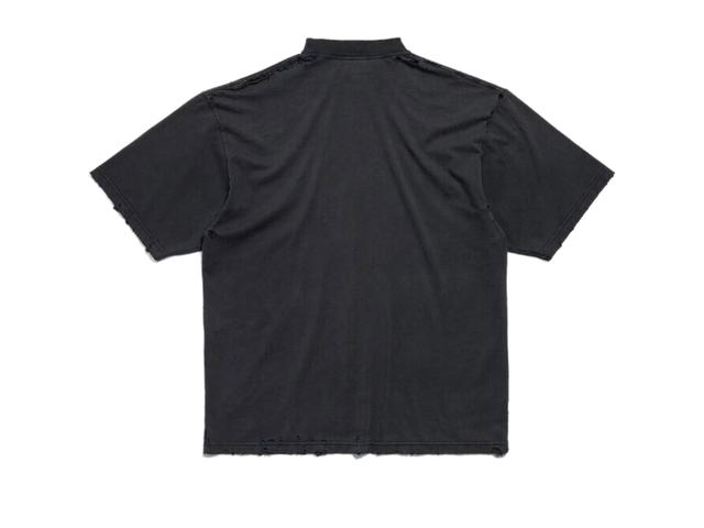 Balenciaga Balenciaga Paris Liberty T-shirt Medium Fit Black - view 2