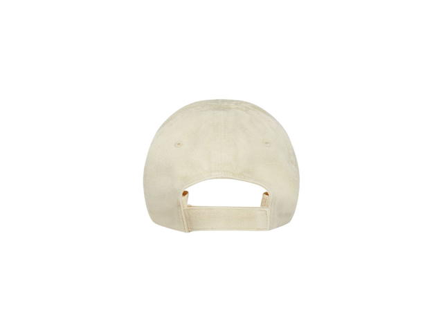 Balenciaga Balenciaga Political Campaign Destroyed Cap In Light Beige And Black Cotton Drill - view 3