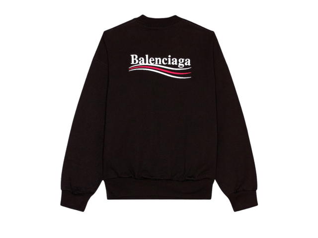Balenciaga Balenciaga Political Campaign Sweatshirt Regular Fit Black - view 2