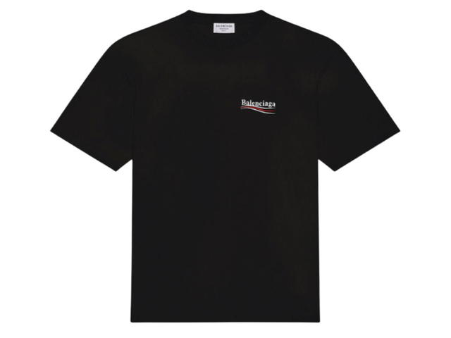 Balenciaga Balenciaga Political Campaign T-Shirt Large Fit Black - view 1