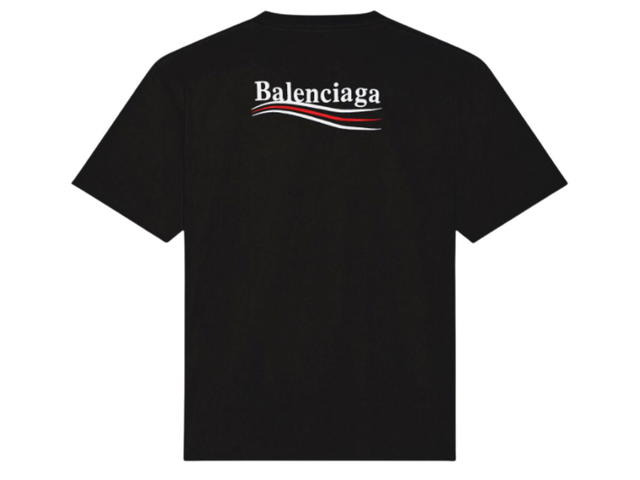 Balenciaga Balenciaga Political Campaign T-Shirt Large Fit Black - view 2