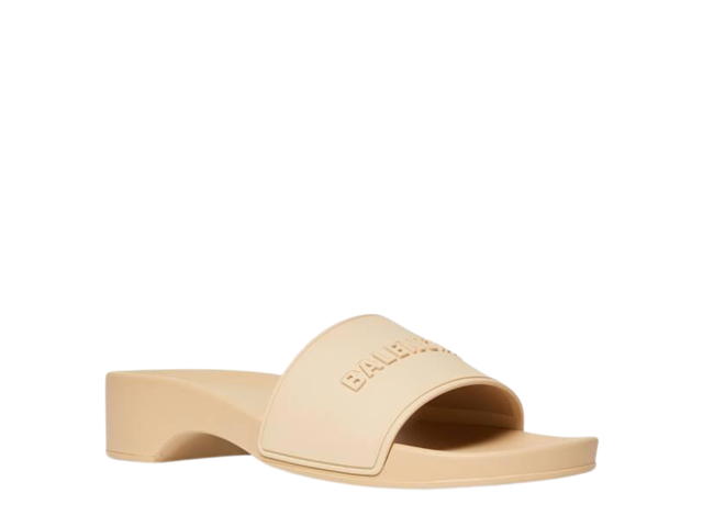 Balenciaga Balenciaga Pool Clog Slide Sandals Beige (W) - view 3