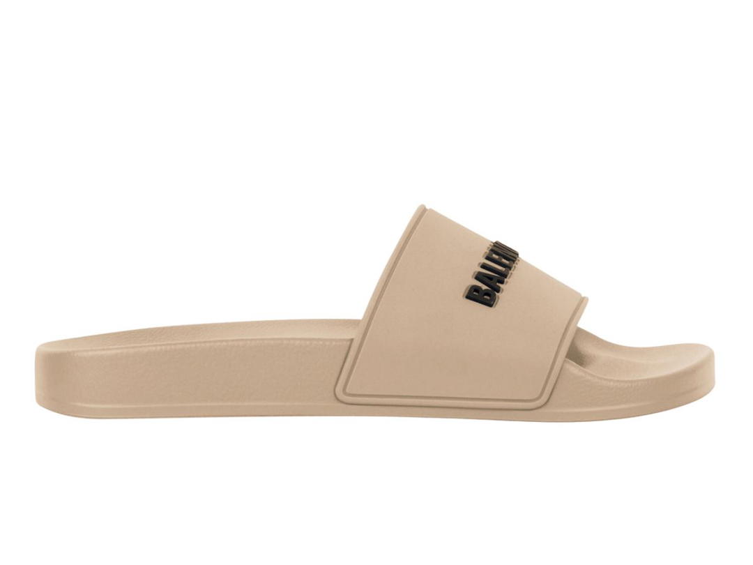 Balenciaga Balenciaga Pool Slides Beige