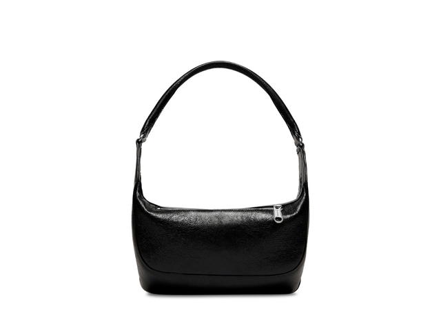 Balenciaga Balenciaga Raver Medium Bag With Handle In Black Arena Lambskin With Aged-Silver Hardware - view 2