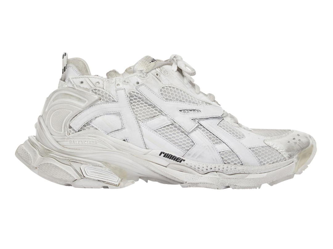 Balenciaga Balenciaga Runner Leather Free White