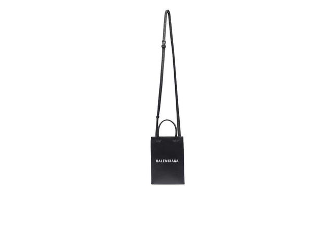 Balenciaga Balenciaga Shopping Phone Holder Black - view 2