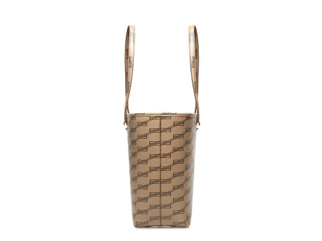 Balenciaga Balenciaga Signature Medium East-West Shopper Bag In BB Monogram Coated Canvas WIth Aged-Gold Hardware Beige - view 2