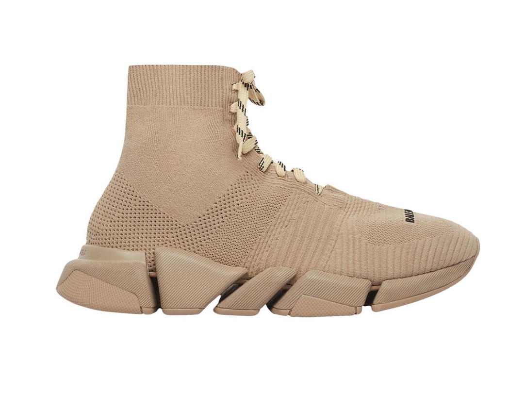 Balenciaga Balenciaga Speed 2.0 Lace Up Beige (Women's)