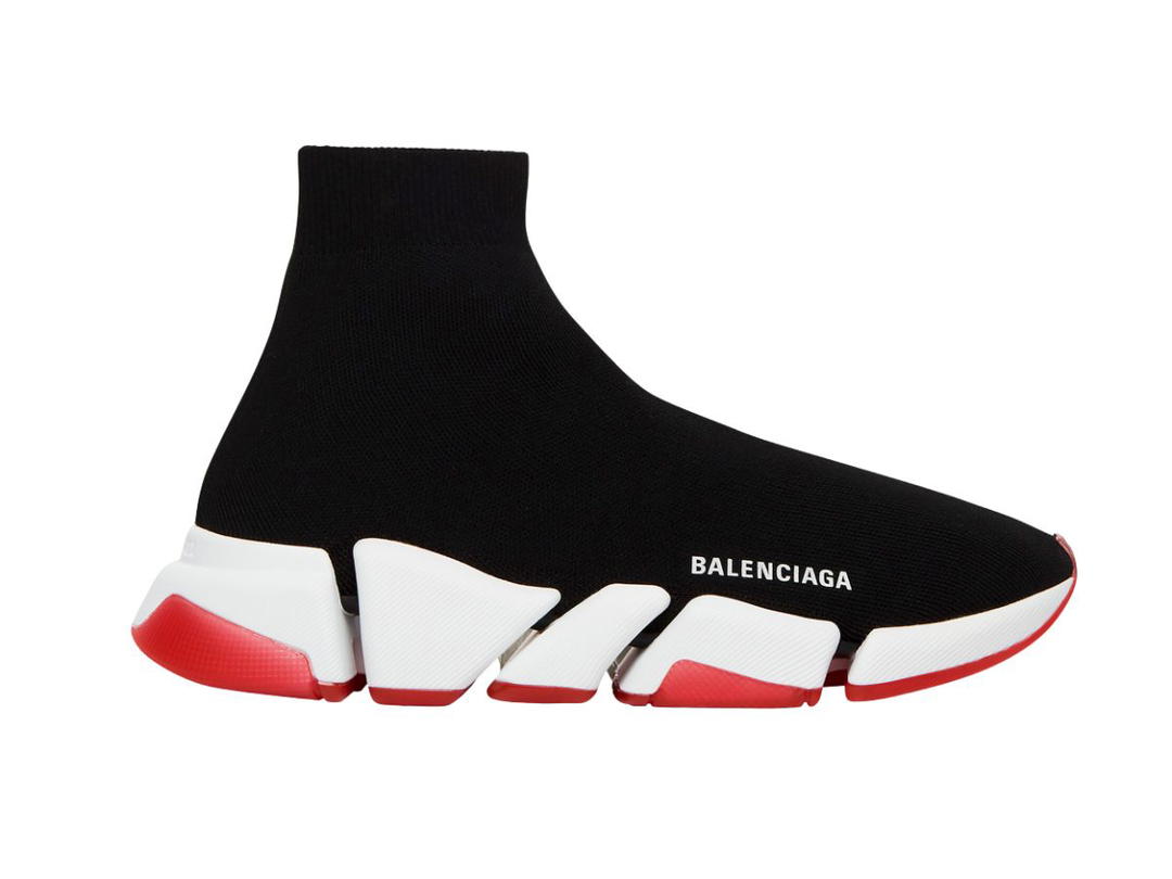 Balenciaga Balenciaga Speed 2.0 Bicolor Transparent Red Sole (Women's)