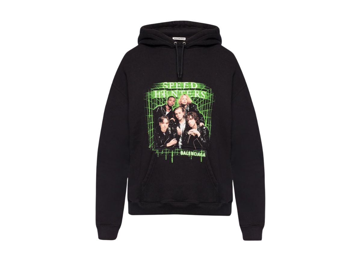 Balenciaga Balenciaga Speed Hunter Hoodie Sweatshirt Black