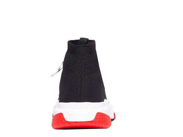Balenciaga Balenciaga Speed Trainer Lace Up Black Red - view 2