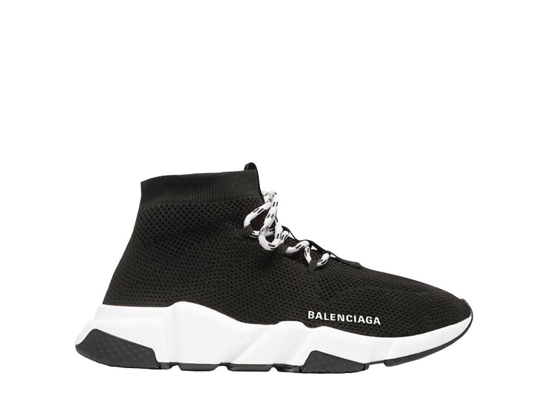 Balenciaga Balenciaga Speed Lace Up Black White (Women's)