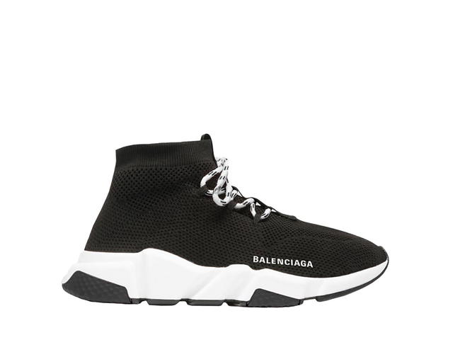 Balenciaga Balenciaga Speed Lace Up Black White (Women's) - view 1